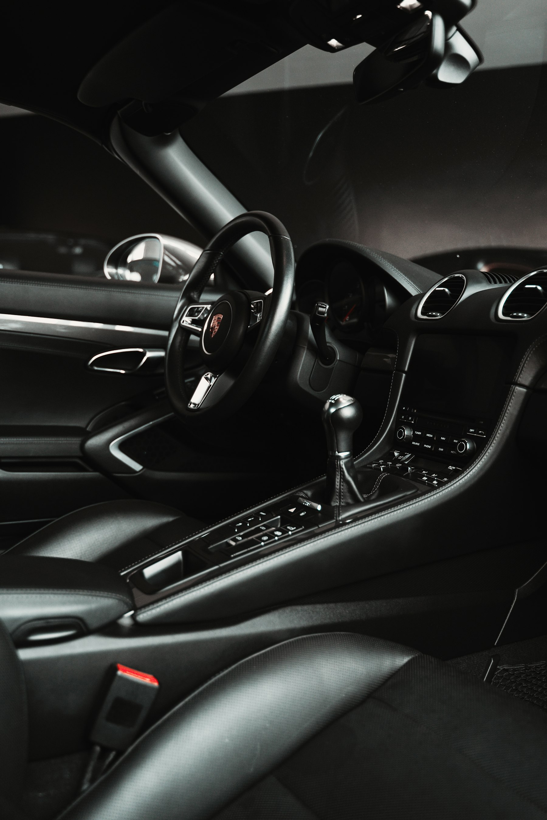 Premium Detail — Porsche black interior, top-tier detail